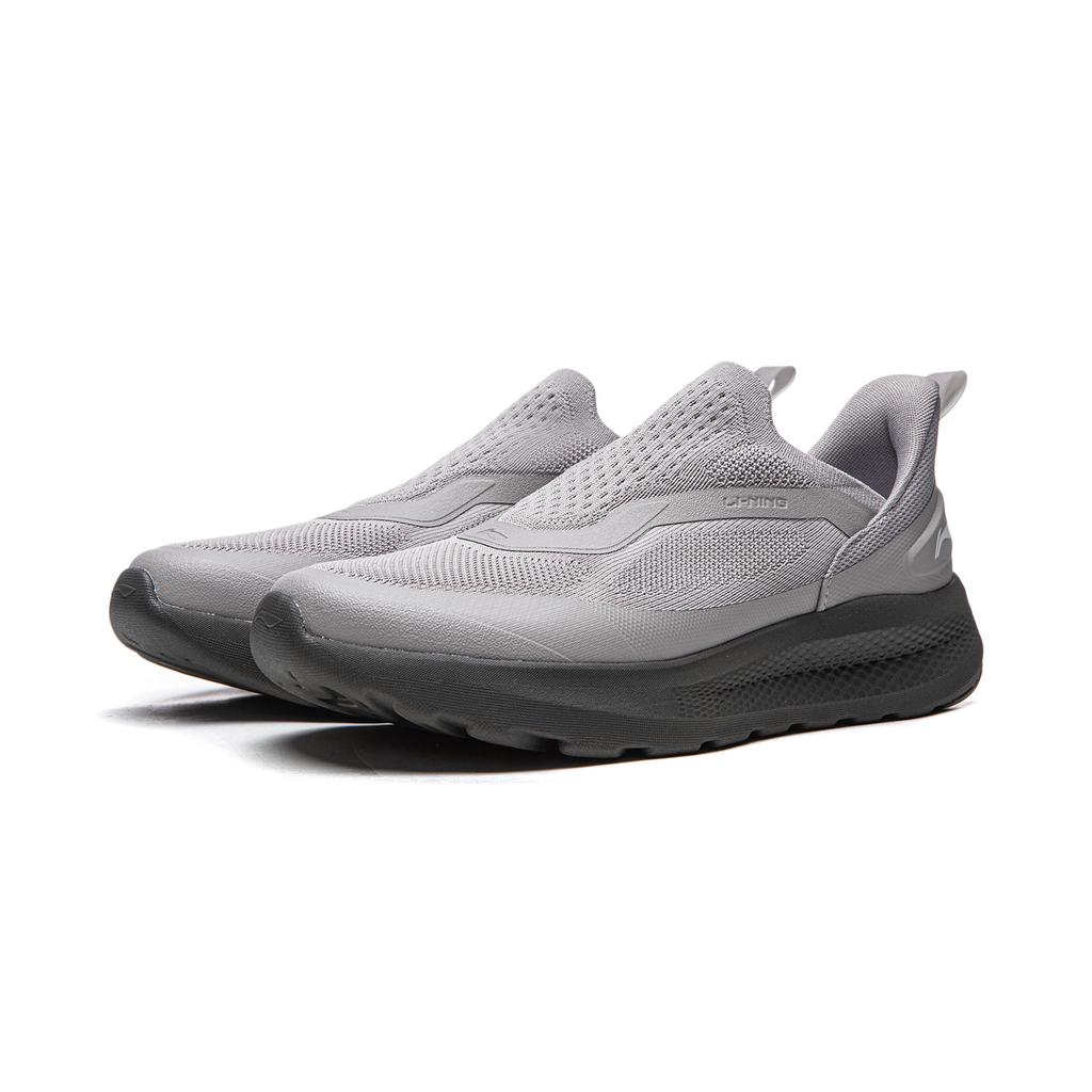 Li-Ning Yunyi Slip-On Soft Rebound Breathable Thick Sole Increased Height Wear-Resistant Shock Absorbing Non-Slip Low-Top Casual Shoes AGLW055-1