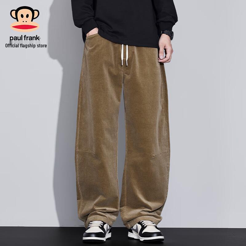 Paul Frank Men's Corduroy Relaxed Straight-Leg Casual Pants