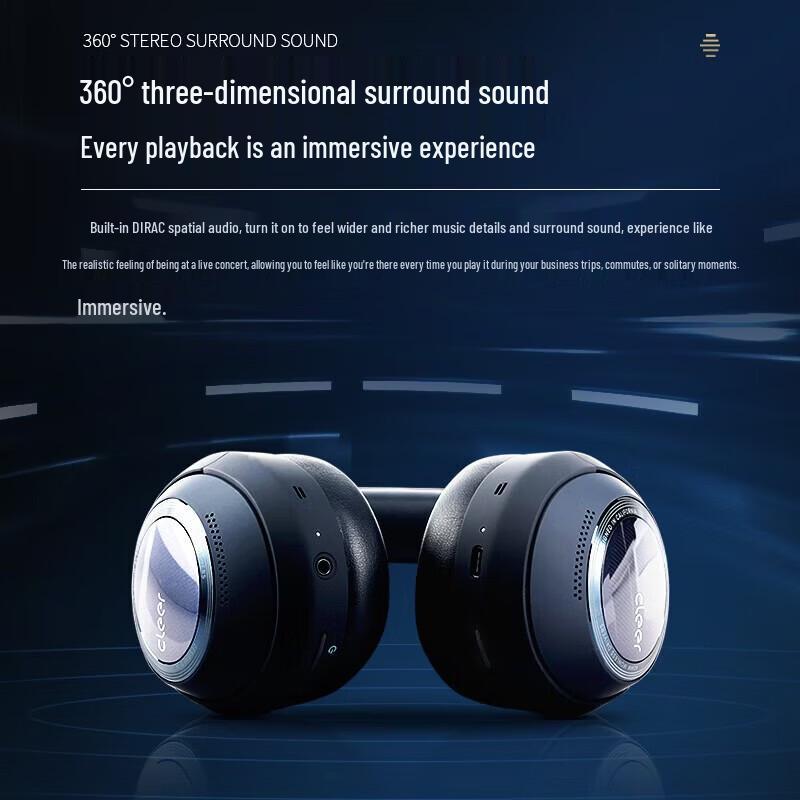 Cleer Alpha Wireless Over-Ear ANC Headphones