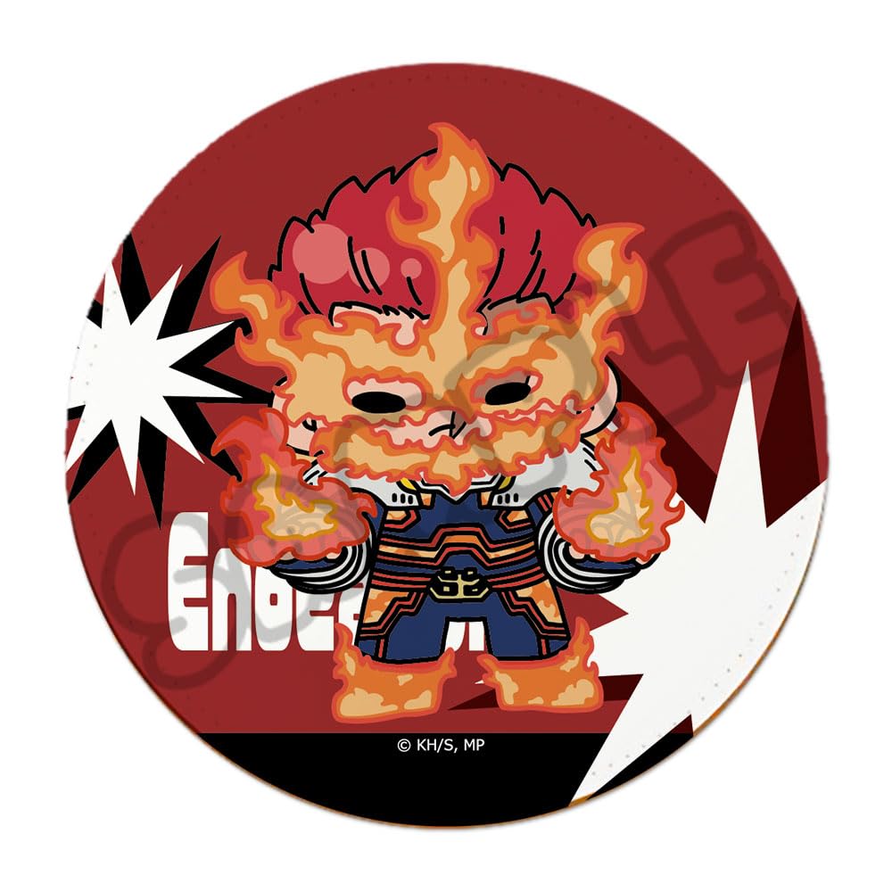 

TV Anime Hero 3rd Edition Leather Coaster M YE My Academia [Endeavor] Everyone s Mochocho-ization Mission!