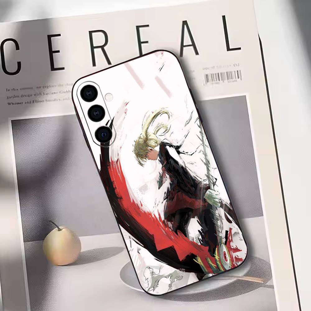 

Saint Seiya Seiya Phone Case Black Silicone Soft For Samsung Galaxy A73,A72,A71,A70,A53,A52,A51 Samsung a13 5g