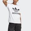 adidas Dámske tričko s potlačou loga Originals Trefoil Biele IB7420