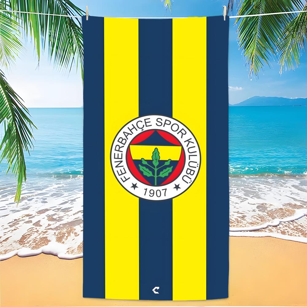 B-Zurück in die Zukunft Cartoon Handtuch Polyester Strandhandtuch Schnelltrocknend Sandfrei Badetuch für Sommer Pool Reise Urlaub