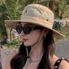 Summer Large Brimmed Hat UV Resistant Sun Hat for Women Outdoor Fishing Sun Protection Breathable Hiking Sun Hat for Men