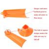 HDBUBALUS Crankcase Fill Funnel Primary Case Oil Fill Oil Filter Funnel Set and Primary Drain Plugs Compatible with Harley Orange