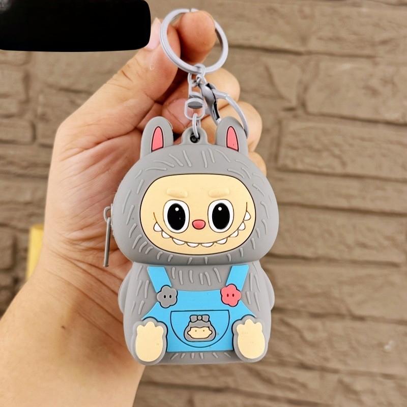 

Милый брелок-кошелек для мелочи, мультяшный брелок с куклой, брелок для пары, студенческая сумка, маленький кулон в виде лапки