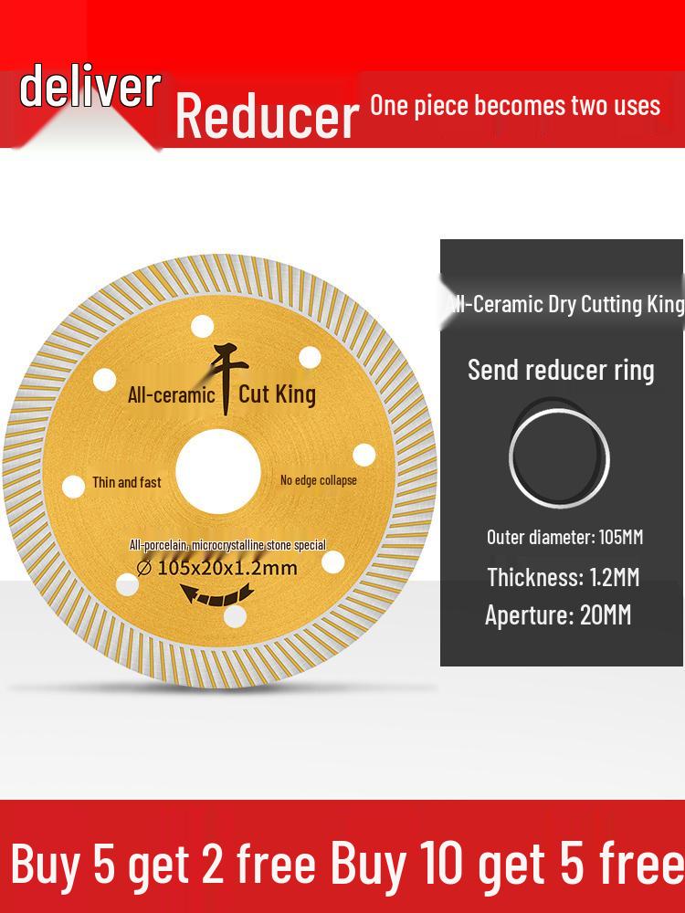 Diamond Tile Cutting Blade for Marble, Ceramic, and Vitrified Materials