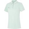 Li Ning Group Purchase Series Solid Color Comfortable Breathable Versatile Casual Sports Polo Shirt Women tops Light-Moss-Blue APLU190-5