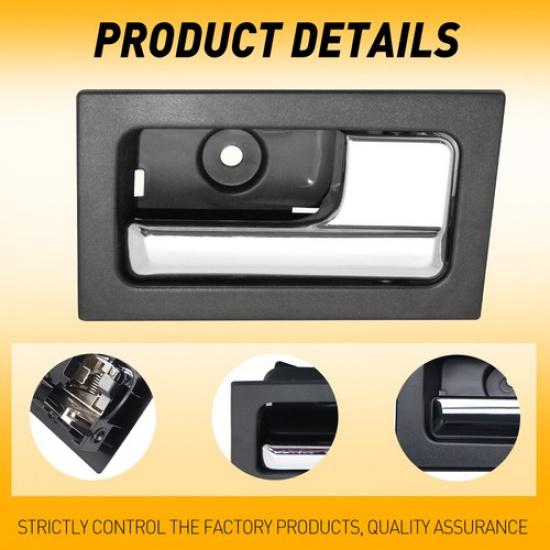 For 2009-2014 Ford F-150 Front Black or Rear Right Side Interior Door Handle