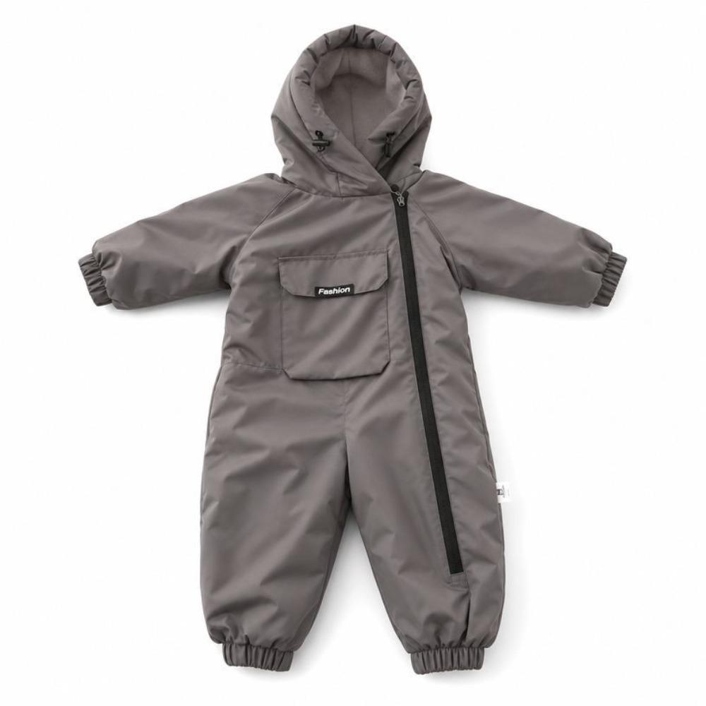 Waterproof Kids Snow Suit Thick Fleece