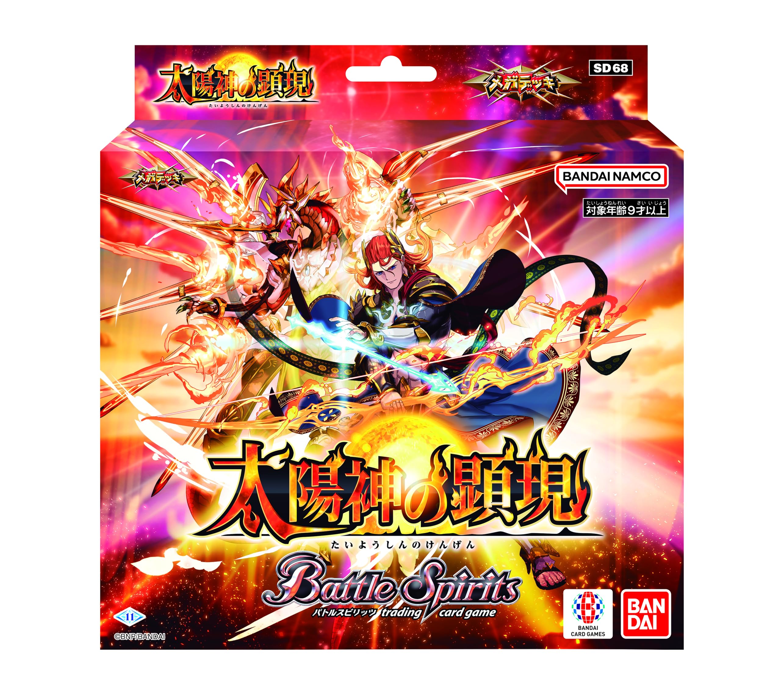 

Мега колода BANDAI Battle Spirits Манифестация Бога Солнца [SD68]