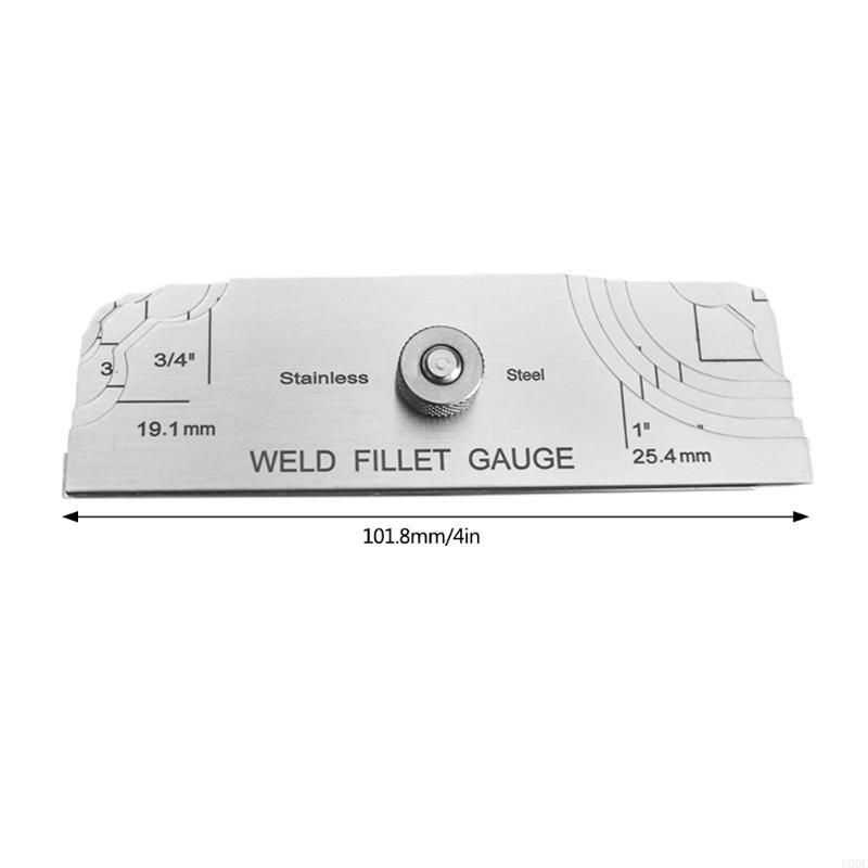   Essential Welding Inspection Gauge Measurement Tool 7pcs/Set for Fillet Welds Measurements Engineers Manufacturing Use