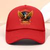 Th Anniversary Trucker Cap for USA Independence Day  Featuring a Graphic of The Statue of Liberty And Eagle Flag Perfect