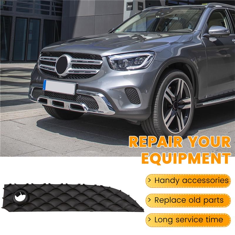 Authentic Front Bumper Lower Grille Side Cover Cap For X253 GLC -