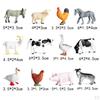 12 Pcs Farm Animal Model Set Horse