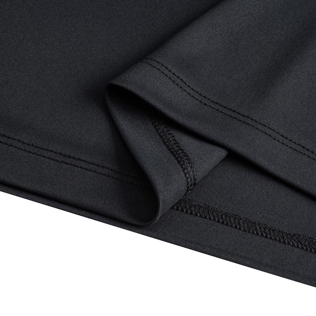 Anta Training Series Short Sleeve Knitted Shirt Summer 2026 T-Shirt Men Tops Basic-Black 952627136-5