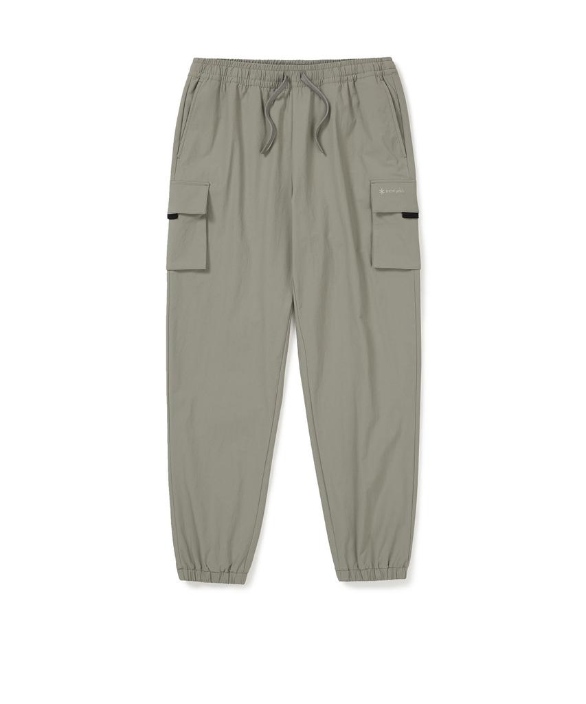 SNOWPEAK APPAREL Root Cargo Jogger Pants (S24Fmrpt68) Khaki Gray
