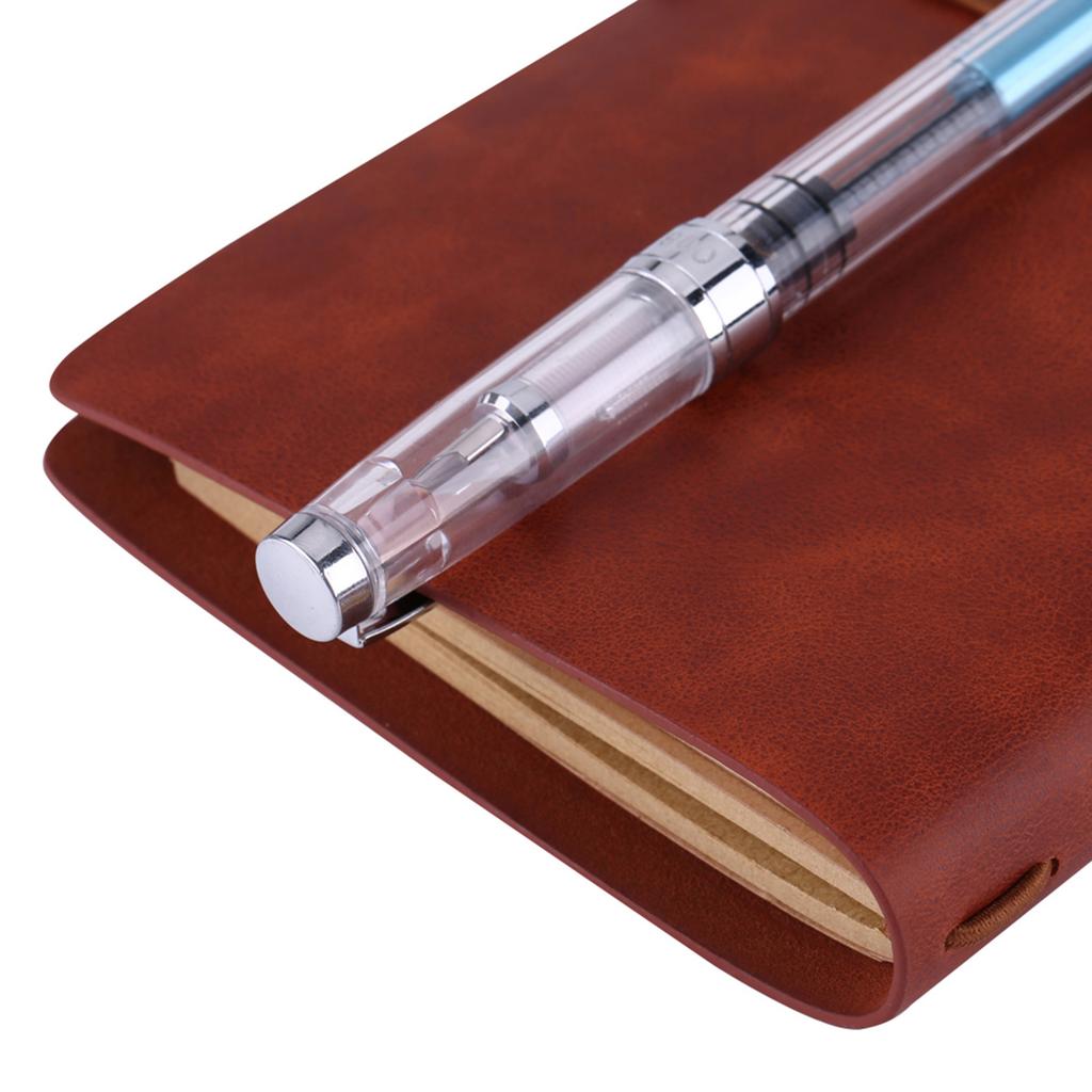 Pack of 4 0.5 mm F Fountain Pen Stationery Point Transparent for Daily Writing in the at Home