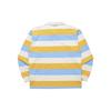 KODAK Gold Moment Striped Rugby Collared T-Shirt Yellow