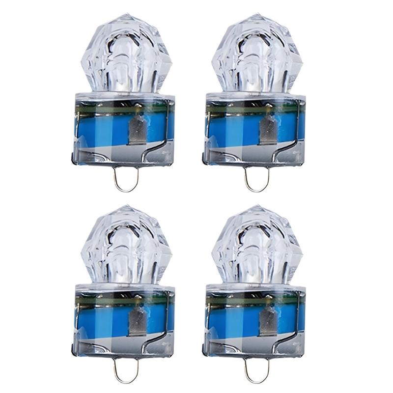 Angelköder LED Nachtlicht Leuchtende Lampe Fischköder Anziehendes Licht Lampe Köder Unterwasserköder Blinker