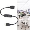 USB Extension Cable with Switches USB Male To Female Cable Support Power Cable for USB Headset LED Strips Cameras