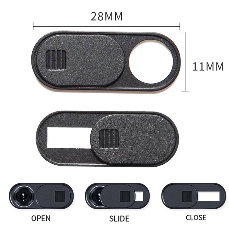 1Pc Lens Cover For Tesla Model 3/Y Camera Cover Privacy Protector Webcam Slide Switch Blocker Car Interior Modification Supplies
