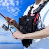 [DRESS] Tactical Chest Bag, Fishing Bag, Backpack, Light Game Fishing, Ajing, Eging, Rod Holder, Pliers Holder, Large Capacity