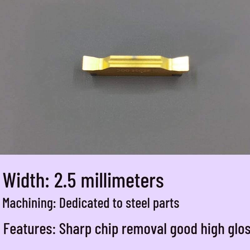 CNC Nut- und Abstechklingen: Edelstahl mggn/mgmn300/400 Einsätze