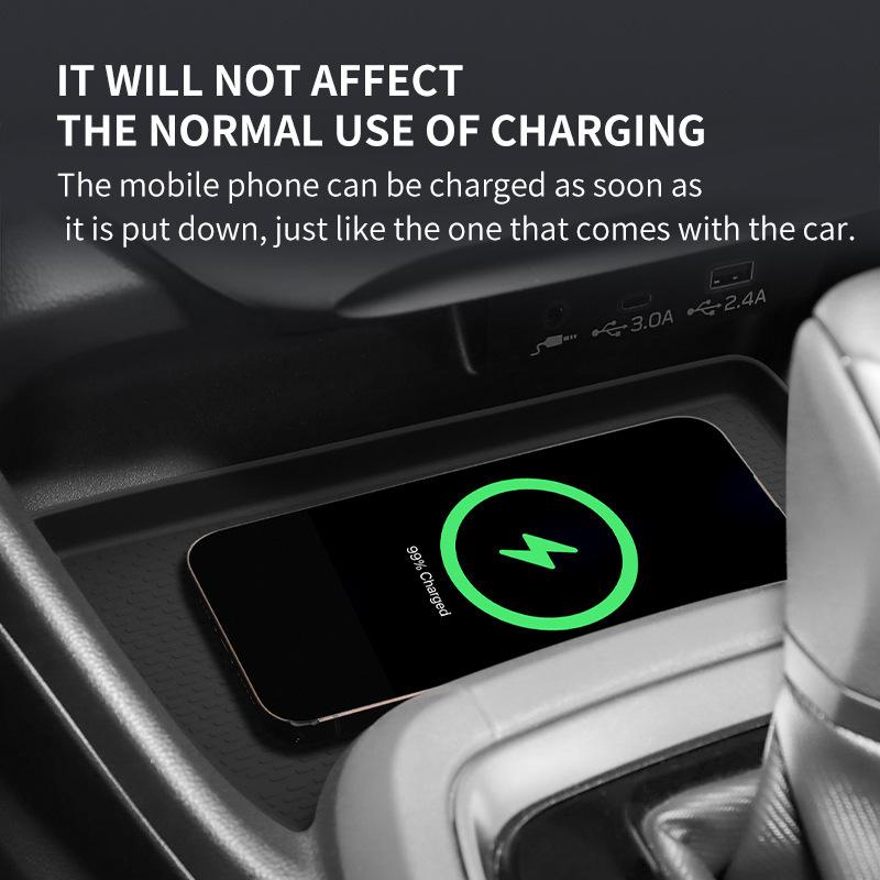 Suitable for 25 Subaru Panther CrossTrek Silicone Wireless Charging Pads for Car Use, Anti-skid Pads for Car Charging Pads
