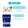 Happy Squirrel Epsom Salt for Foot, Bath | For Pain Relief & Relaxation | 100% Pure Bath Salt (900 Grams)