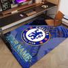 Custom C-Chelsea  Mat Personalized Name, Polyester Washable Indoor Entryway Rug, Gift for Christmas, Easter, Thanksgiving Day