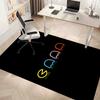 P-PacMan Game Printed Absorbent Washable Carpet, Non-Slip Bathroom Mats, Kitchen Rugs, Yoga Mat,Living Room Entrance, Camping Picnic Rugs
