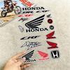 vdbn2 FOR HONDA RACING Waterproof Reflective Scratch Cover Sticker Universal Decor Decal For Car Motorcycle Helmet Refrigerator
