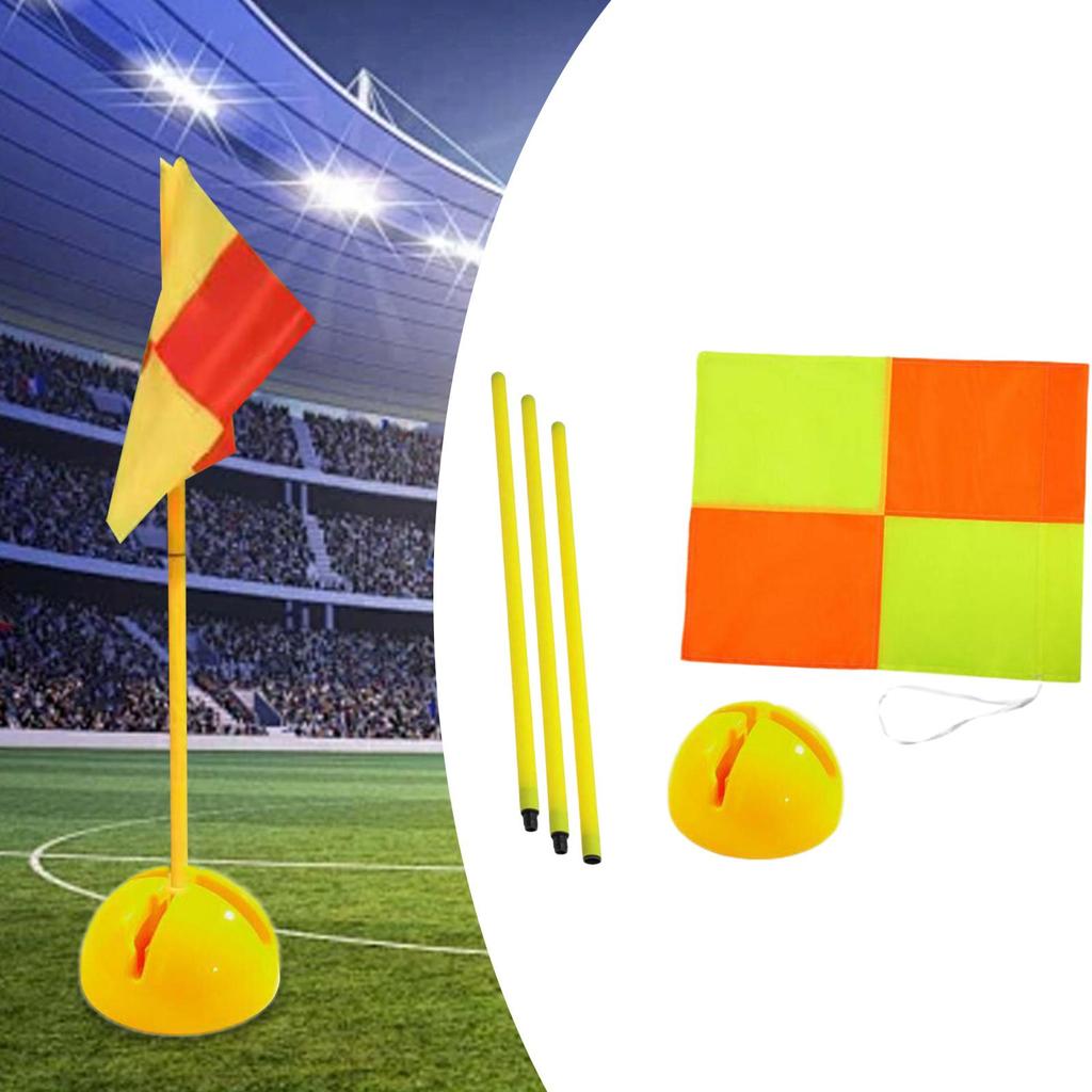 Corner Flag, Football Field Corner Flag & Agility Pole for , Rugby, and Field Hockey