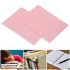 20pcs Binding Presentation Covers PP Plastic Frosted Waterproof Removable Paper Binding Covers for Documents