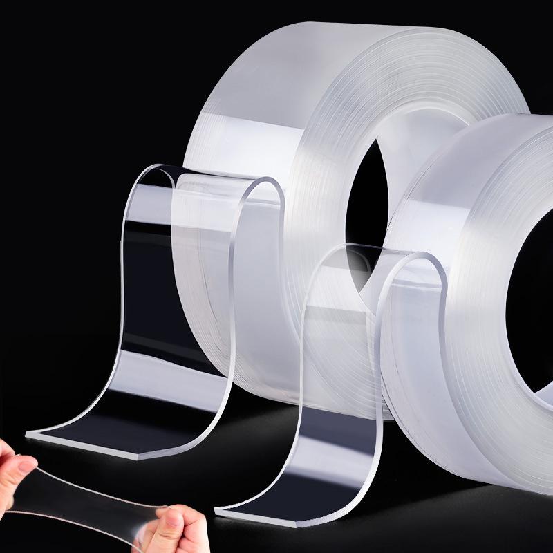 Reusable Transparent Waterproof Double-sided Tape 1/3/5/10 M