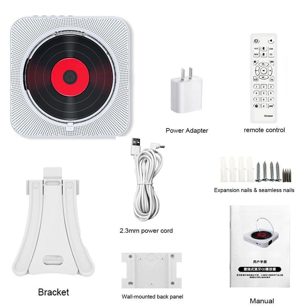 LED ekranlı Bluetooth CD Çalar (Şarj fonksiyonu ile)