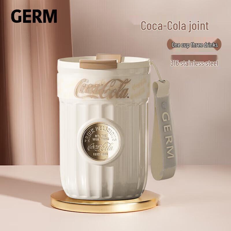

Germ Coca-Cola Insulated Straw Coffee & Water Bottle