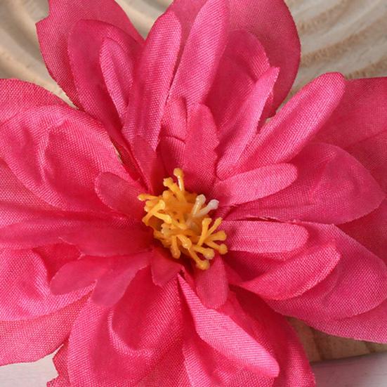 20 Pcs Fake Flowers Heads Artificial Faux Silk Flower Head Bulk for DIY Crafts Wedding Bridal Party Baby Shower Home Decoration