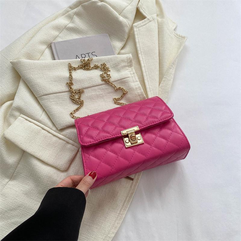 Trendy Small Box Bag Women 2023 Summer Fashion Simple Crossbody Bag Street Style розы красного