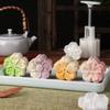 Hand-pressed Mooncake Mold Flower-shaped Pastry Making Tools  Mid-Autumn Festival