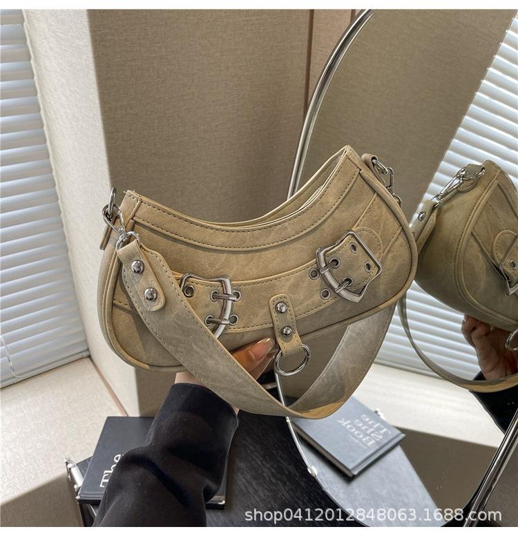 Fashion Trend Underarm Bag 2025 New High-end Explosive Messenger Bag Niche Design Commuter Shoulder Women's Bag