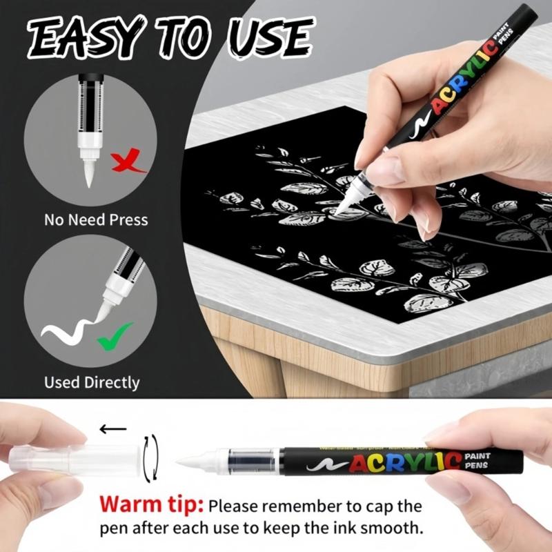 Art Pens With Soft Brush Tips Watercolor Markers Highlighter Pens For Coloring Projects And Creative Handmade Crafts