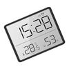 Digital Alarm Clock LCD Screen Temperature Humidity Time Display Electronic Clock for Home Bedroom  