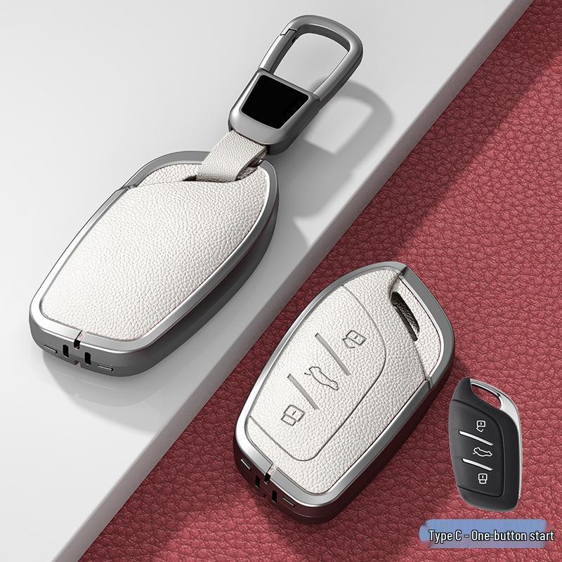 Compatible Key Cover for Roewe RX5 Max/ RX5/ RX3/ I5/ I6 Plus/ New 350/360 - Unisex Design.