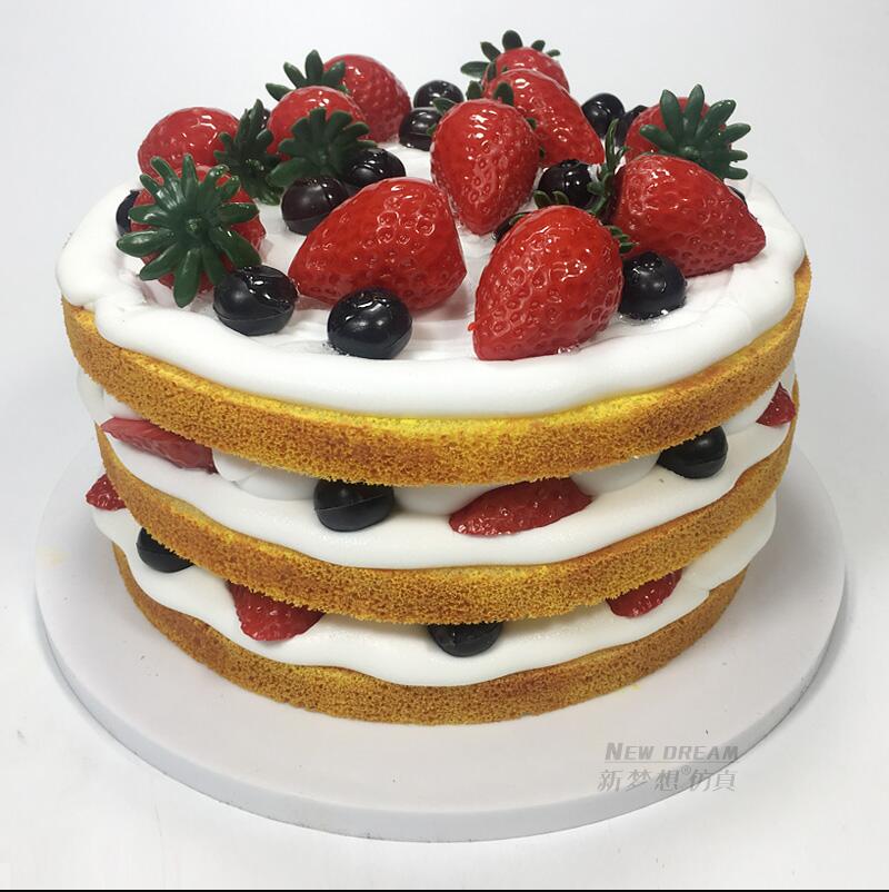 

Сэндвич-торты на день рождения модель имитационная модель торты с фруктовым муссом витрина образцы поддельный торт искусственные украшения для торта 10inches
