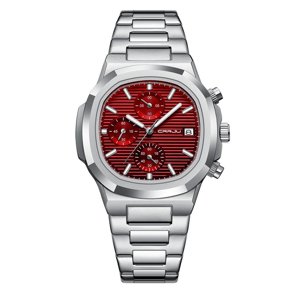 Men's Waterproof Luminous Running Alarm Clock Watch