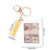 Creative Simulation Banknote Keychain Mini Money Bag Keychain Car Key Holder Us Dollars/Korean Won Collection Gifts