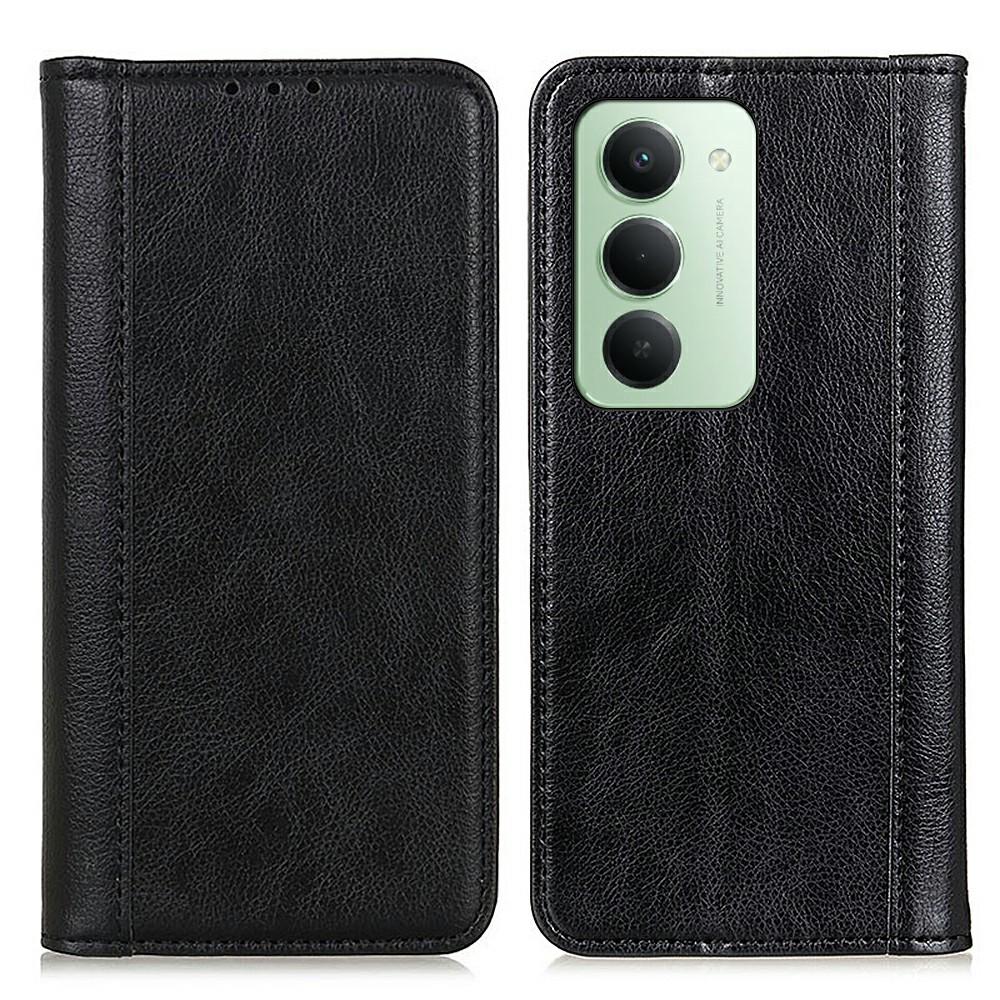 For Xiaomi Redmi 15 5G (Global) (169mm) Stand Case Split Leather Litchi Texture Wallet Phone Cover