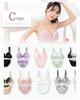 Lingerie Lucky Bag Choose from 4 styles of bras and 5 sets included [Pancute] (x-031)(A C70) - panties,